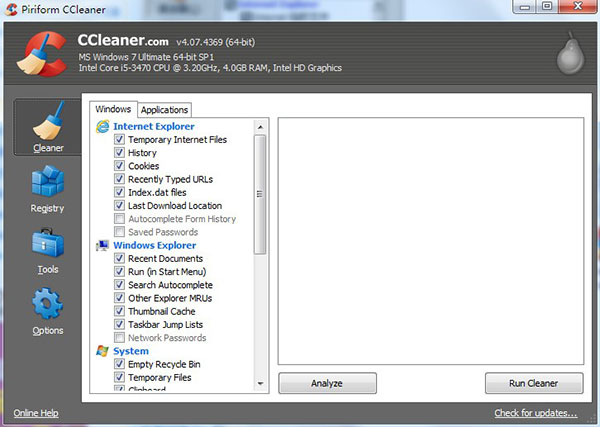 CCleaner(ļ) 4.07.4369ɫѰ