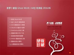 ܲ԰ Ghost Win8.1 64λ  2016.06(Զ)