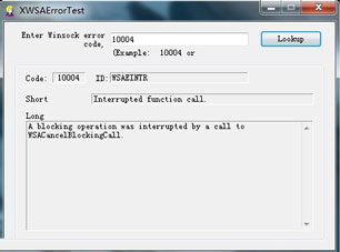 XWSAError V1.0 Ӣɫ