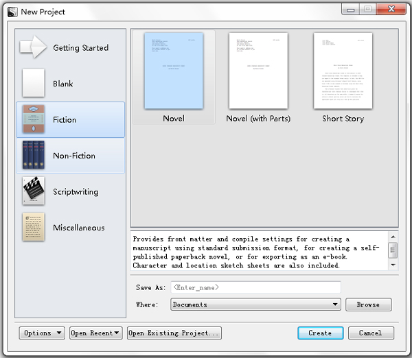 Scrivener(д) V1.8.5