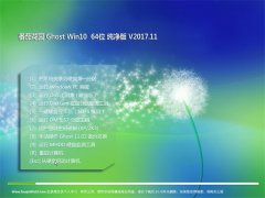 ѻ԰Ghost Win10 (X64) ͥv2017.11(⼤)